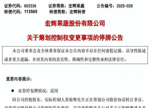 中国股票配资网平台官网 6大疑云笼罩宏辉易主：资本暗战还是断臂求生？