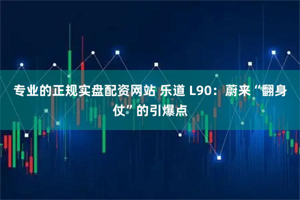 专业的正规实盘配资网站 乐道 L90：蔚来“翻身仗”的引爆点