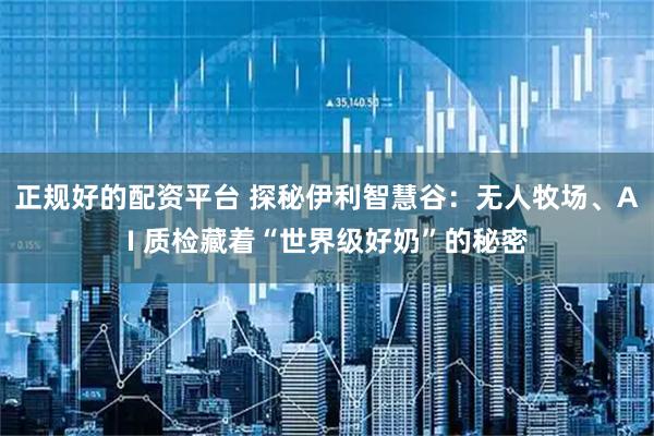 正规好的配资平台 探秘伊利智慧谷：无人牧场、AI 质检藏着“世界级好奶”的秘密